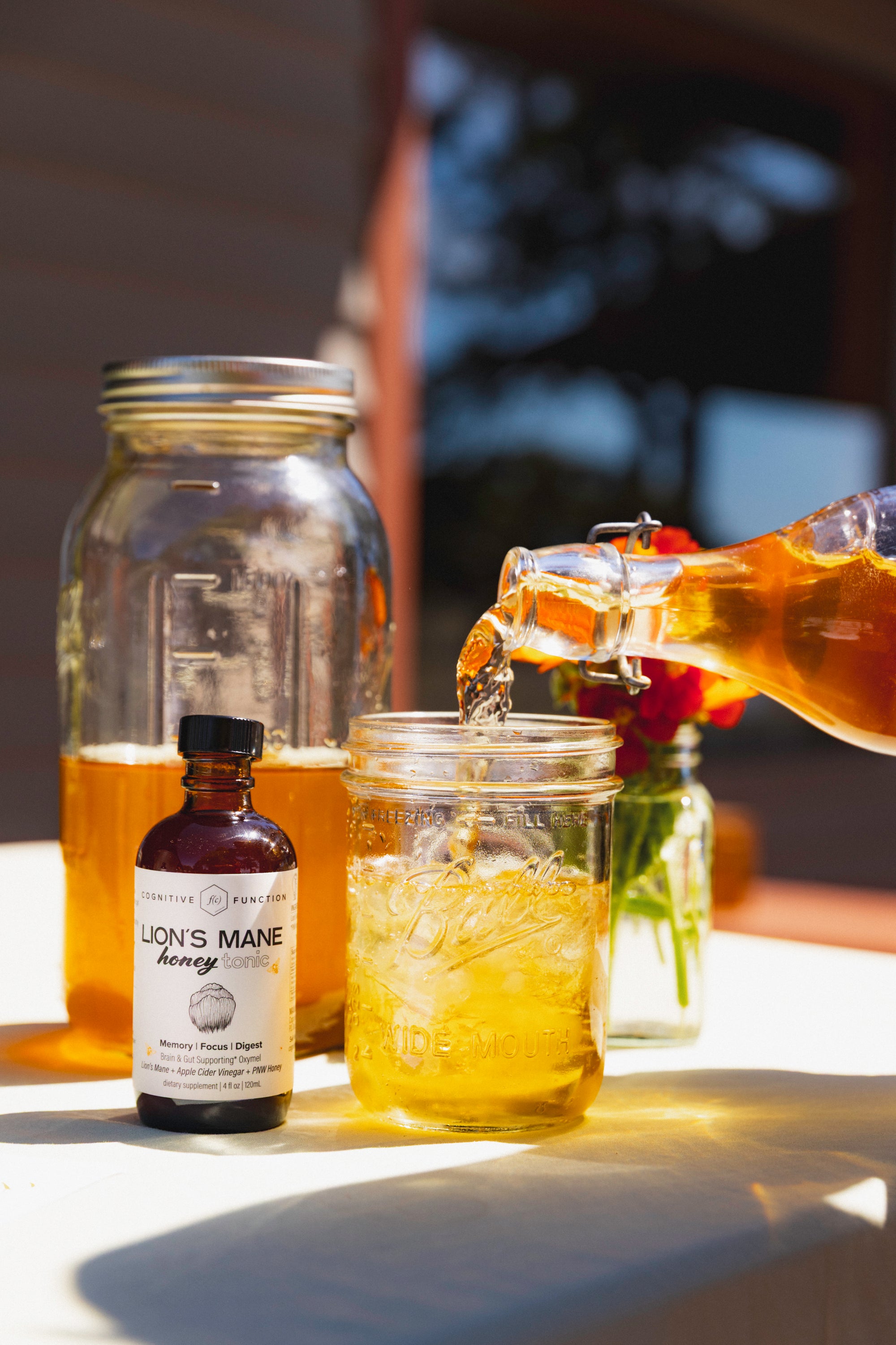 Lion's Mane Honey Tonic