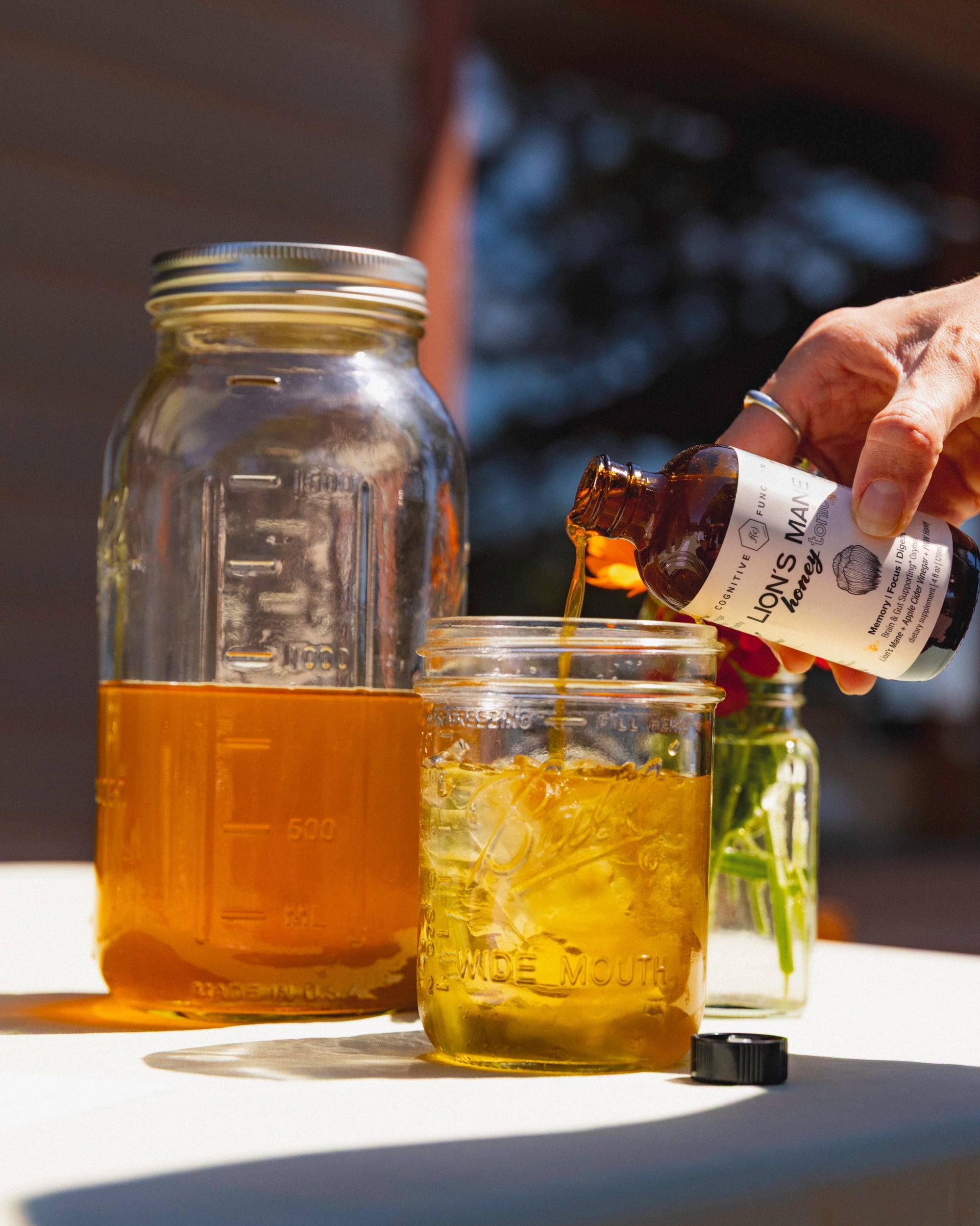 Lion's Mane Honey Tonic